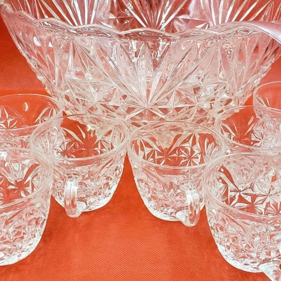 Arlington Anchor Hocking Punch Set 1950's - Picture 3 of 7